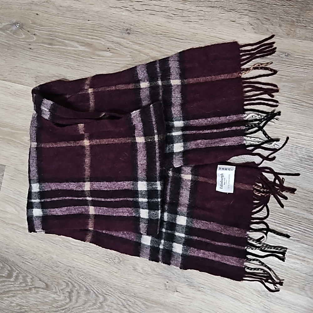 Wool scarf from Scotland